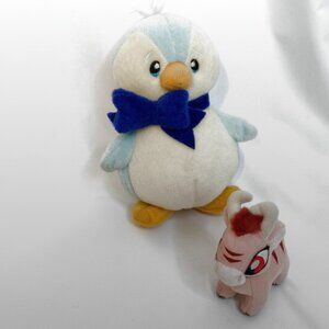 Neopets Bundle! 6.5 INCH Bruce and Kau Plush Figures Vintage 2000s Toy Y2K